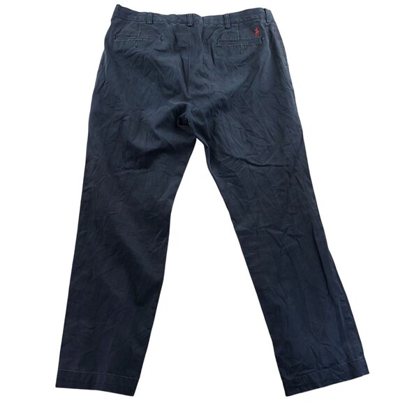 Polo Ralph Lauren Mens Pants Size 38/32 Chino Straight Leg Classic Flat Front - Picture 2 of 16